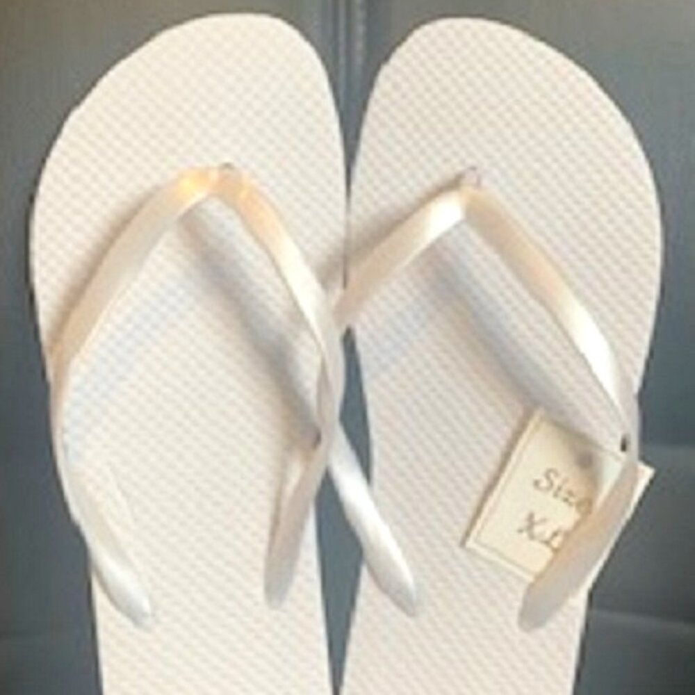NWOT Top Flip Flop White Water Sandals Unisex Sz: XL